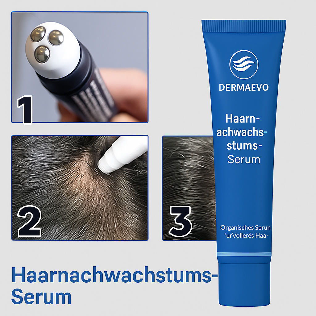 Dermaevo HairBack Serum – Für gesundere Kopfhaut und volleres Haar